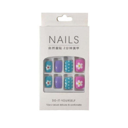 Σετ Τεχνητά Νύχια Press-On - 12 Τεμάχια | NAILS DO-IT-YOURSELF