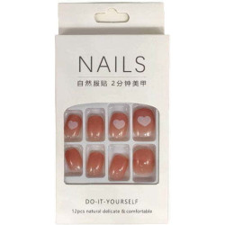 Σετ Τεχνητά Νύχια Press-On - 12 Τεμάχια | NAILS DO-IT-YOURSELF