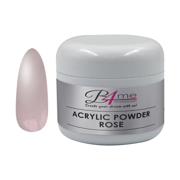 B4me Acrylic Powder Rose 30gr ΝΥΧΙΑ