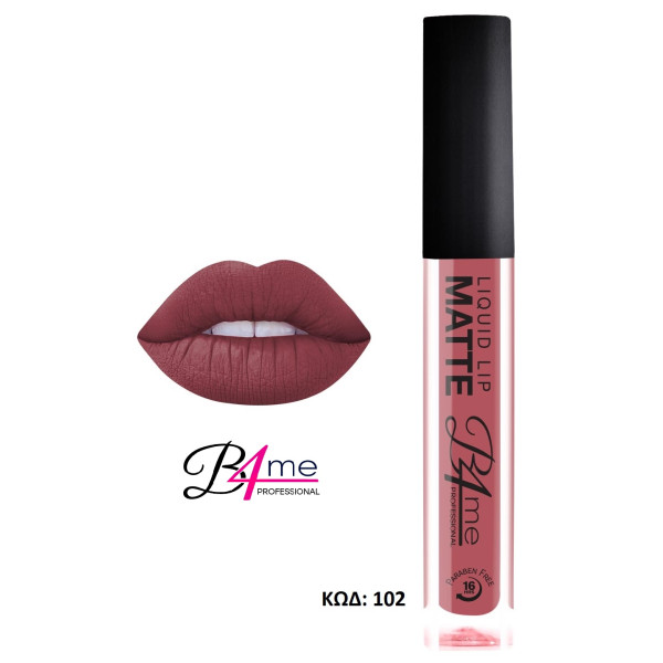 B4me Lipgloss Matte No102 ΜΑΚΙΓΙΑΖ