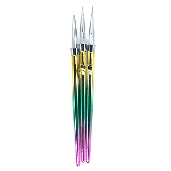 Πινέλα Nail Art Rainbow με Εργονομική Λαβή ΝΥΧΙΑ