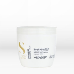 Alfaparf Semi di Lino Diamond Illuminating Mask 500ml - Μάσκα λάμψης για κανονικά μαλλιά