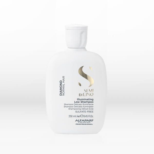 Alfaparf Semi di Lino Diamond Illuminating Low Shampoo 250ml-Απαλό σαμπουάν λάμψης για κανονικά μαλλιά. ΜΑΛΛΙΑ