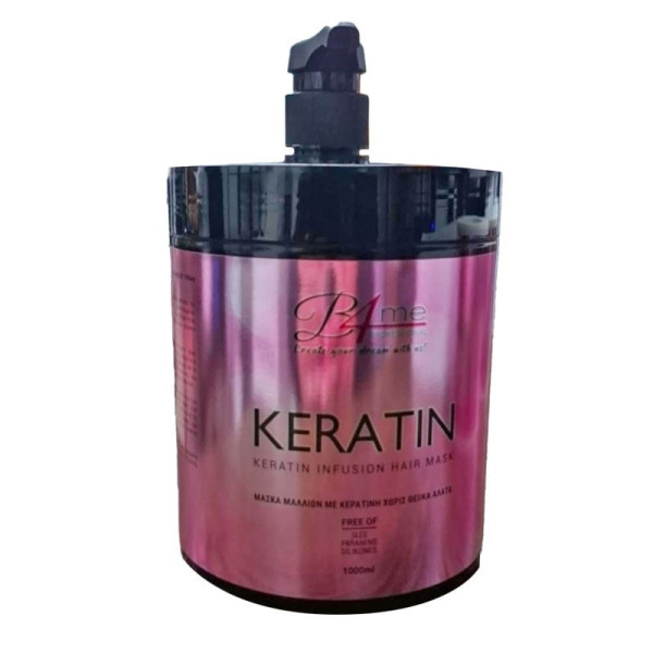 B4me Keratin Infusion Hair Mask Free SLES 1000ml / Μάσκα Μαλλιών με Κερατίνη