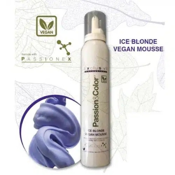 ICE BLONDE VEGAN MOUSSE / ΕΝΥΔΑΤΙΚΟΣ ΑΦΡΟΣ ΓΙΑ ΞΑΝΘΑ ΜΑΛΛΙΑ 200ml