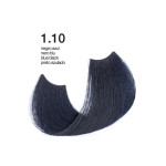 Exclusive Professional Hair Color Hi-Tech 100ml Blue Black / Μόνιμη Βαφή Μαλλιών Μαύρο / Μπλέ 1,10 