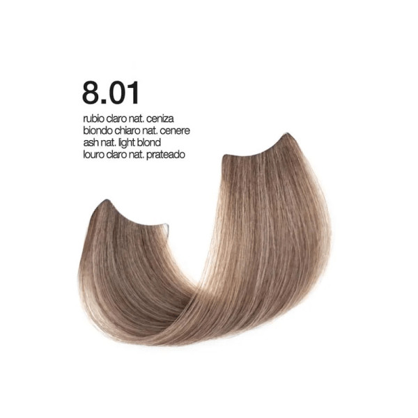 Exclusive Professional Hair Color Hi-Tech 100ml Ash / Μόνιμη Βαφή Μαλλιών 8.01