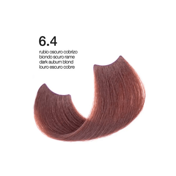 Exclusive Professional Hair Color Hi-Tech 100ml Cooper - Orange / Μόνιμη Βαφή Μαλλιών Χάλκινο 6.4