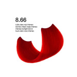Exclusive Professional Hair Color Hi-Tech 100ml Red - Rosso / Μόνιμη Βαφή Μαλλιών Κόκκινο Ενισχυμένο 8.66