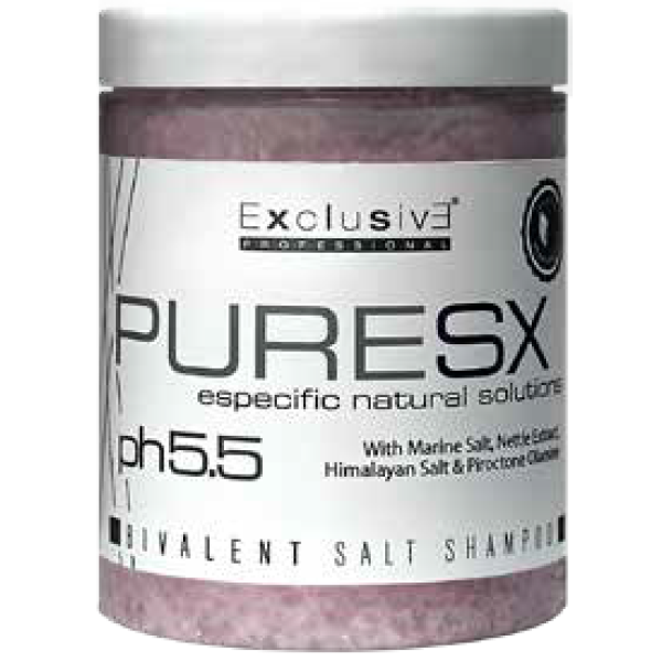 EXCLUSIVE PROFESSIONAL PURESX BIVALENT SALT HAIR SHAMPOO 400gr