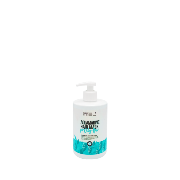 Imel Aquamarine Hair Mask For Oily Hair 500ml - Μάσκα για Λιπαρά Μαλλιά ΜΑΛΛΙΑ