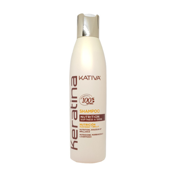 Kativa Keratina Nutrition Shampoo 250ml - (σαμπουάν με πρόσθετη υδρολυμένη κερατίνη)