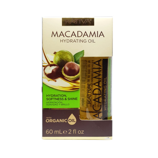 Kativa Macadamia Hydrating Oil 60ml - (έλαιο βαθιάς ενυδάτωσης)