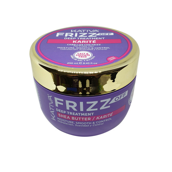 Kativa Frizz Off Shea Butter & Karite Deep Treatment 250ml - (μάσκα λείανσης κατά του φριζαρίσματος)