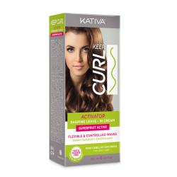 Kativa Keep Curl Activator Shaping Leave In Cream 200ml - (κρέμα ενεργοποίησης κυμάτων)