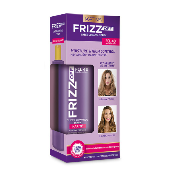 Kativa Frizz Off Sheer Control Serum 200ml - (leave in ορός λείανσης)