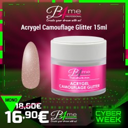 B4me Acrygel Camouflage Glitter 15ml