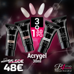 B4me New Acrygel Σωληνάριο 30ml  3 + 1 ΔΩΡΟ  Νύχια Aκρυλική Σκόνη (Acrylic Powder), Acrygel και Builder Gel 