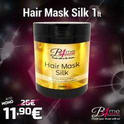 B4me Hair Mask Silk 1lt - Μάσκα μαλλιών με πρωτεΐνες μεταξιού 