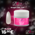 B4me Acrygel Clear Βάζο 15ml